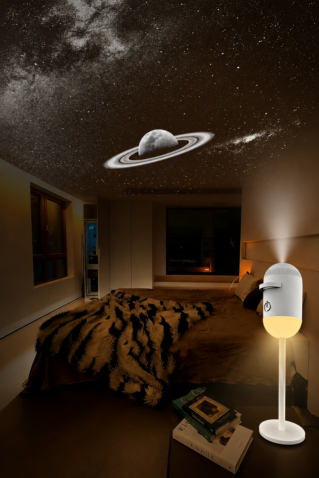 Galaxy Projector 2 in 1 Night Light