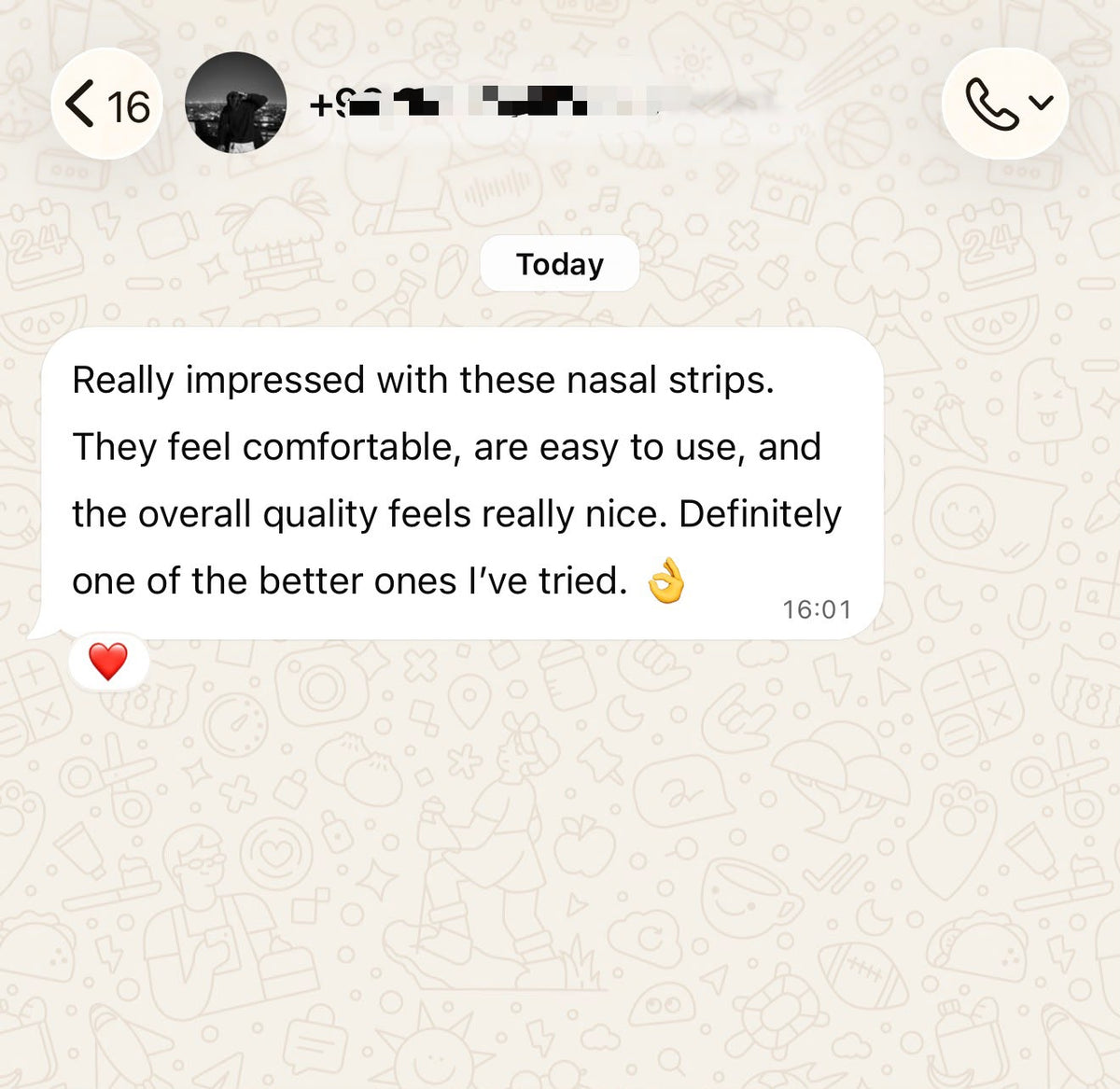 Customer review