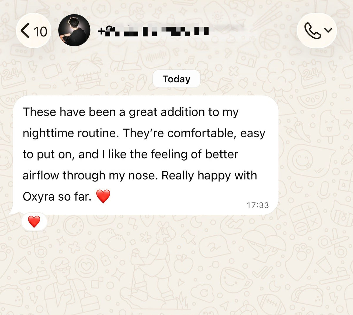 Customer review